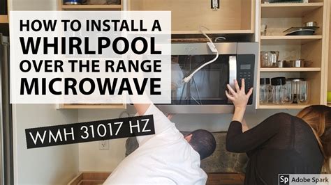 Whirlpool Microwave Installation Template